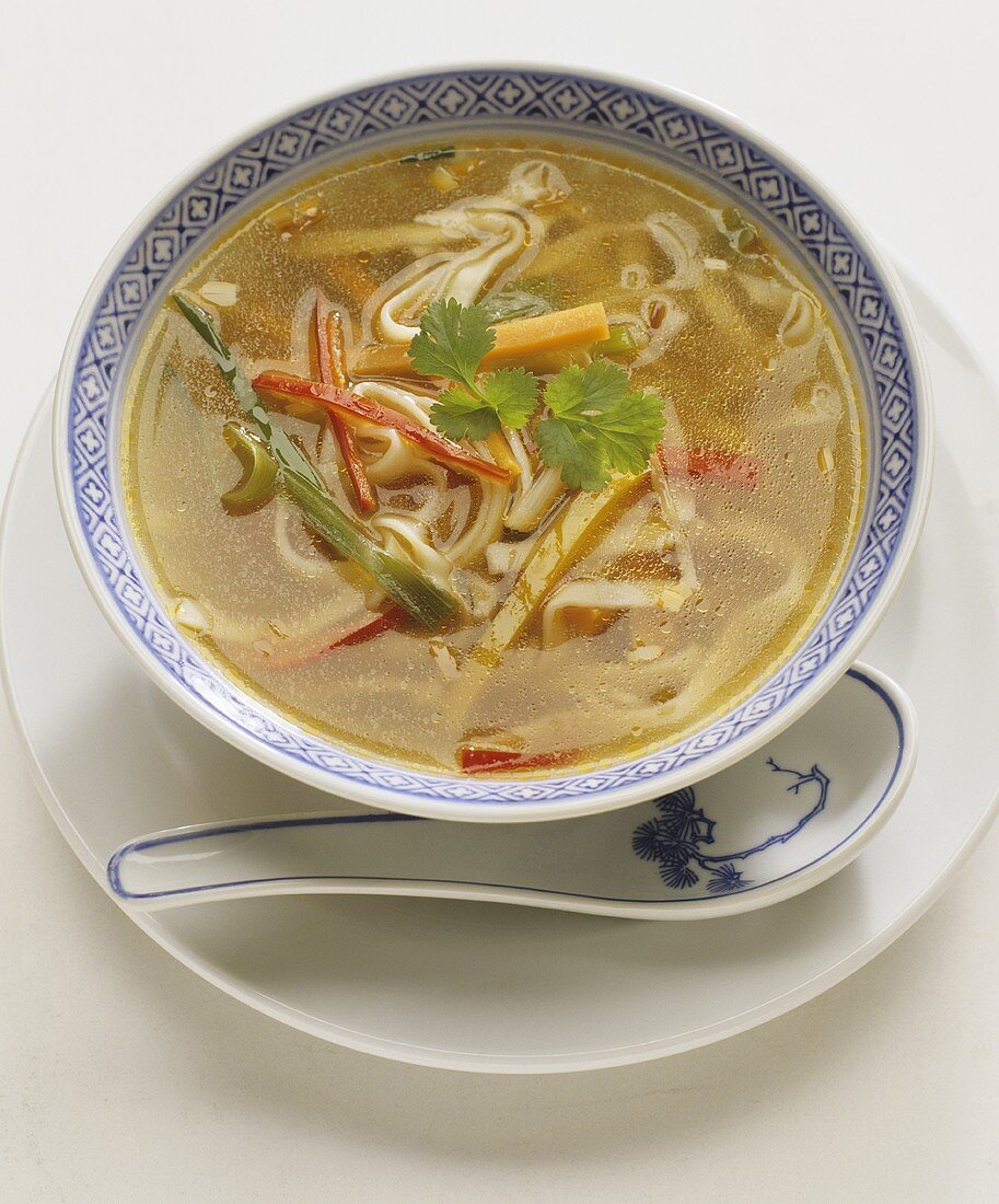 Scharfe chinesische Suppe