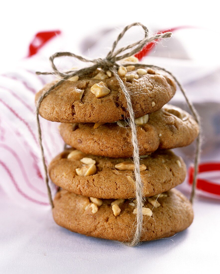 Karamell-Nuss-Cookies