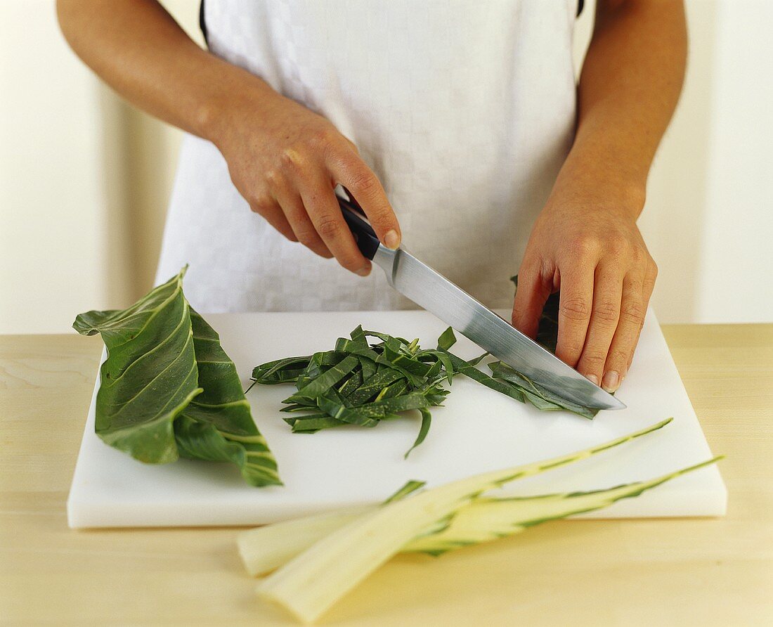 Cutting chard