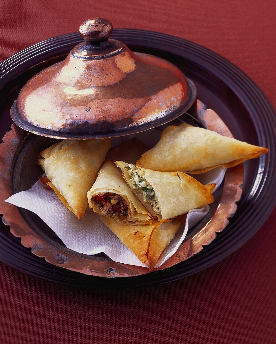 Bruats (pasties from North Africa)