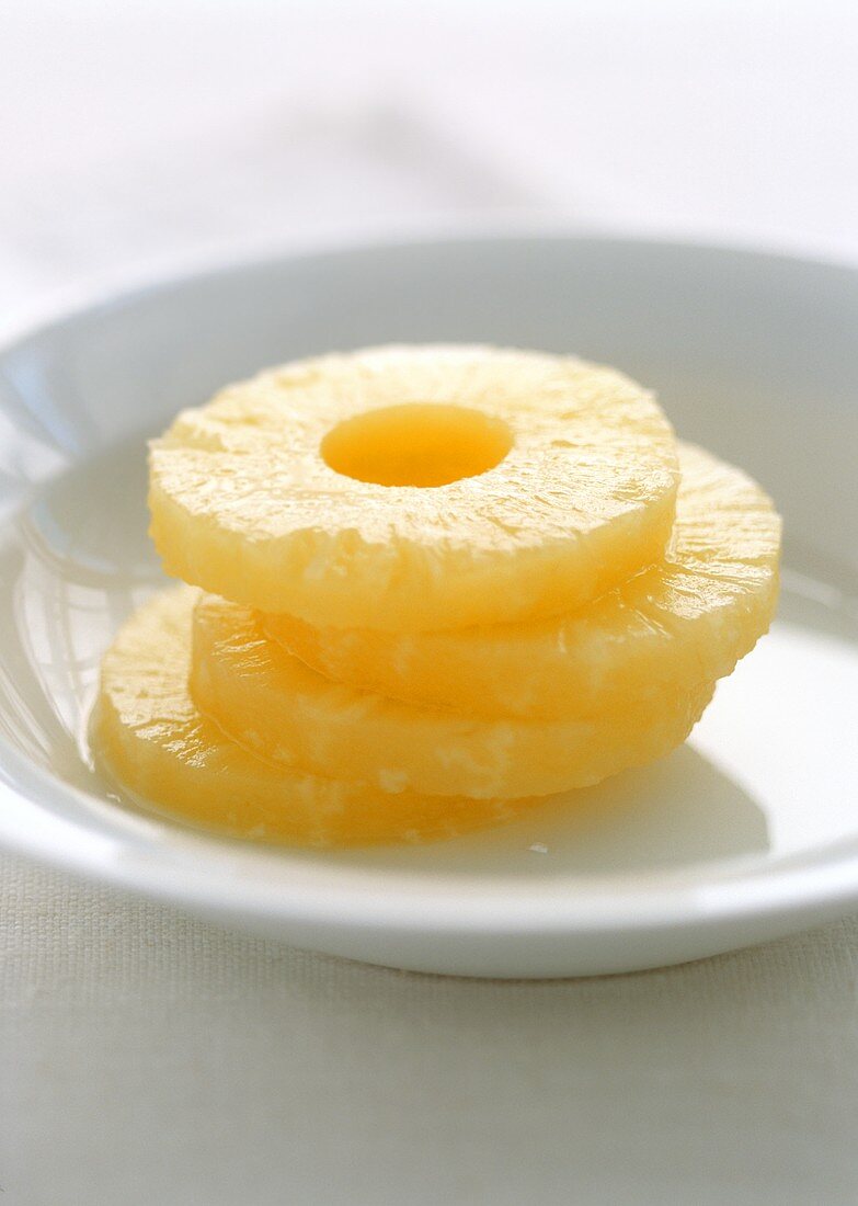 Slices of pineapple