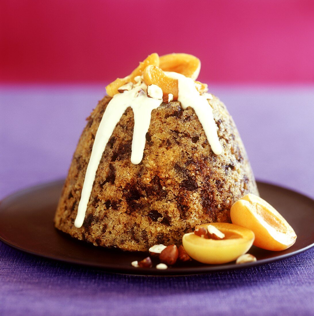 Baked pudding