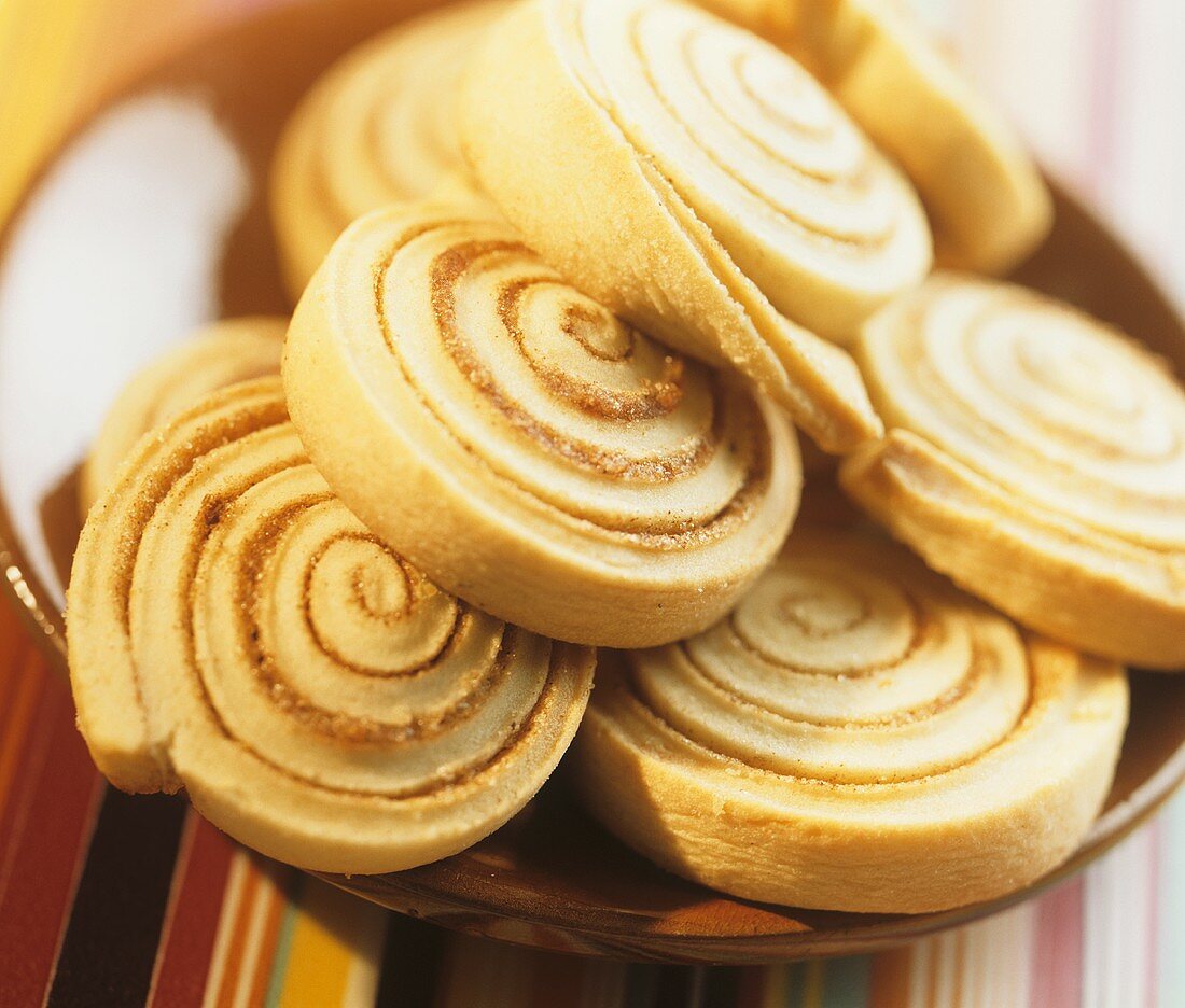 Cinnamon spirals