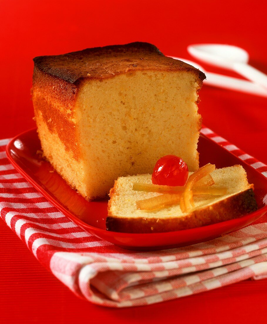 Lemon sponge cake