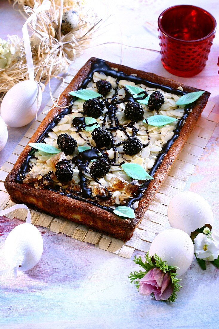 Mazurek (traditional cake for Easter breakfast, Poland)