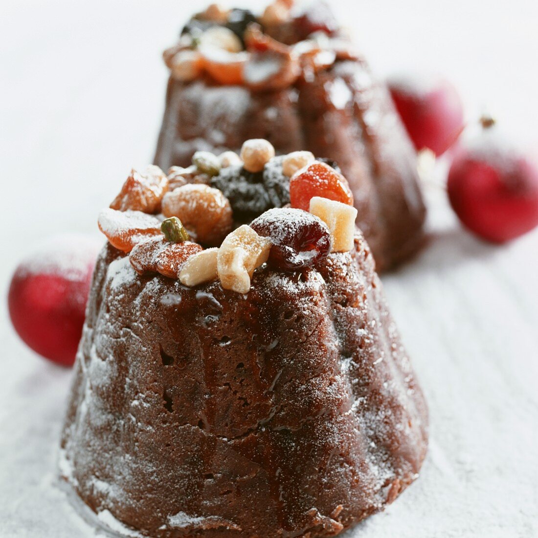 Christmas Pudding mit Trockenfrüchten