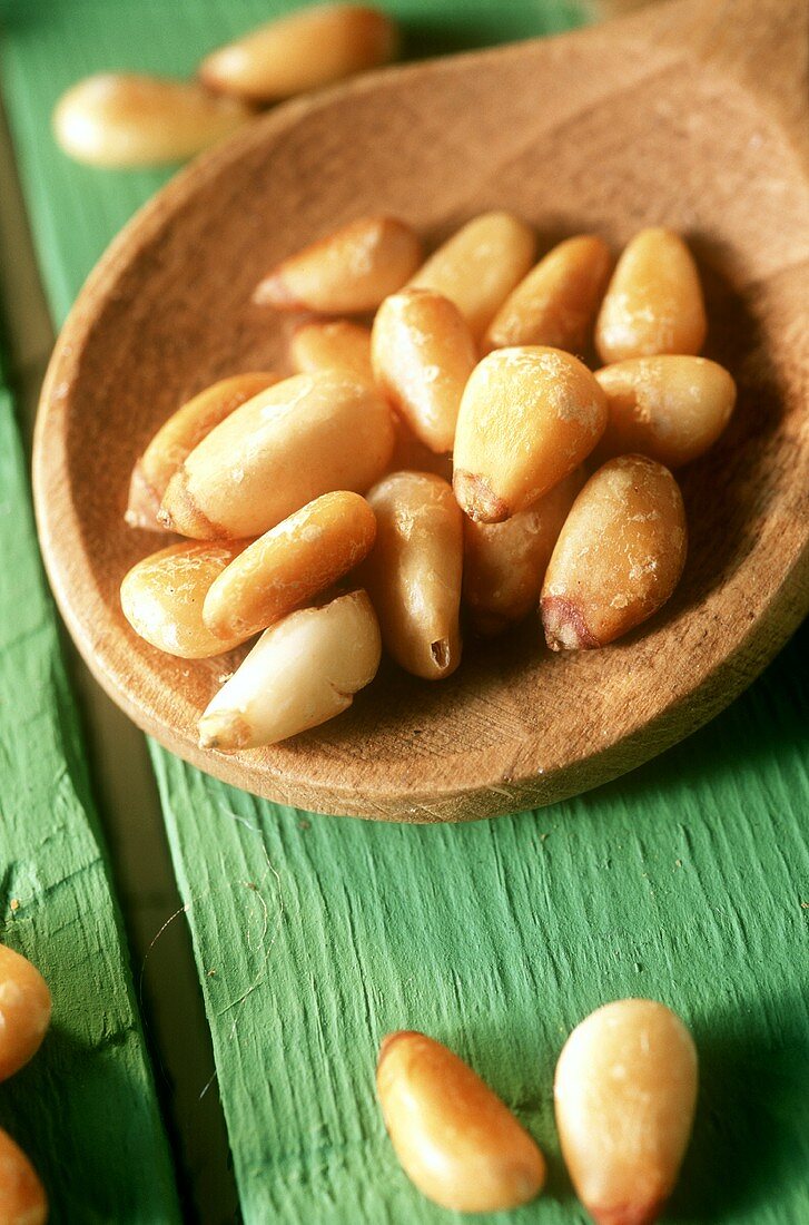 Fresh pine nuts (seeds from pine cones)