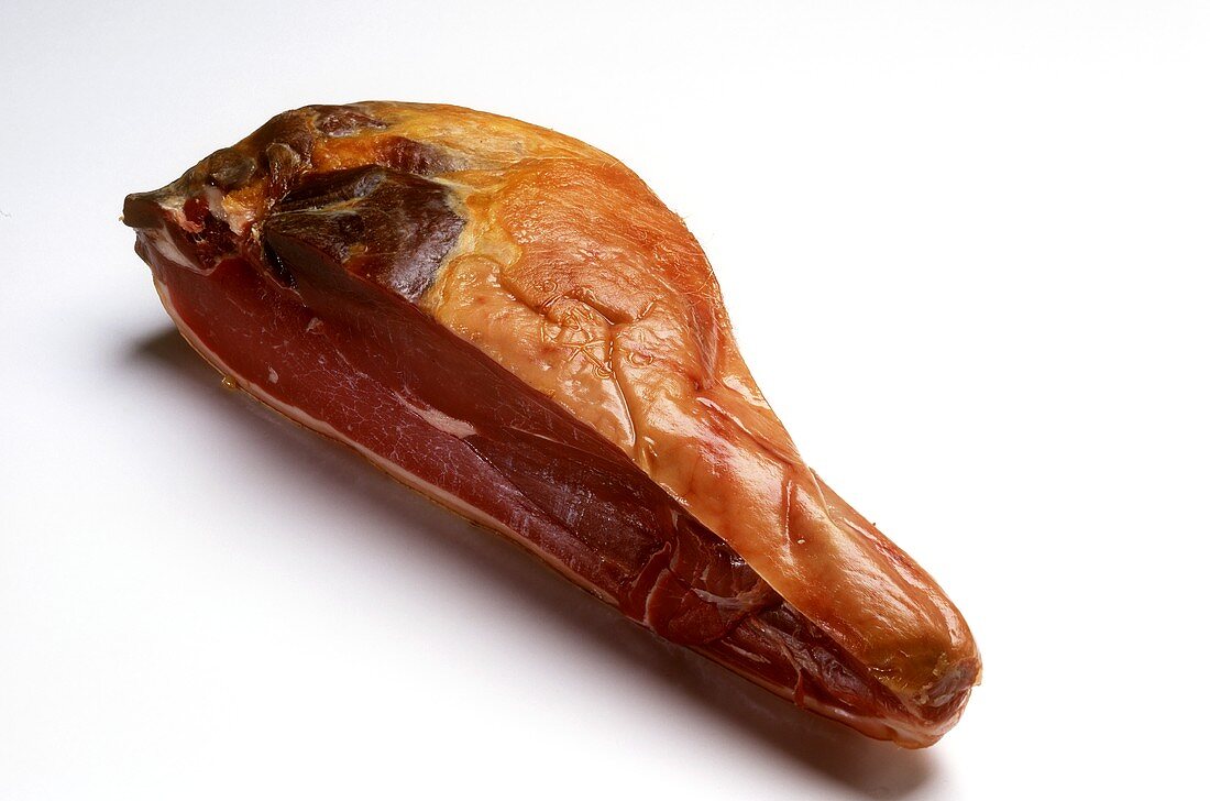 A piece of Parma ham