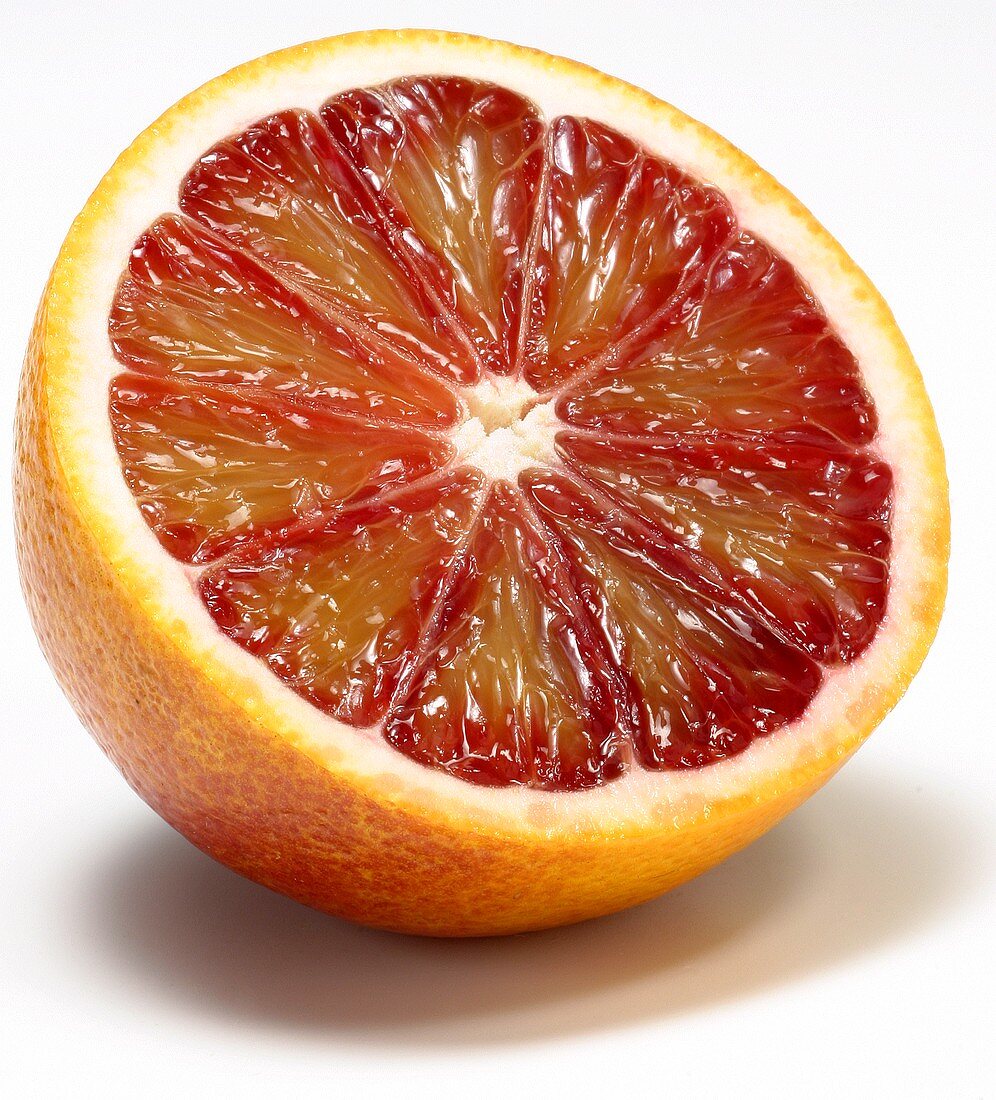 Half a blood orange