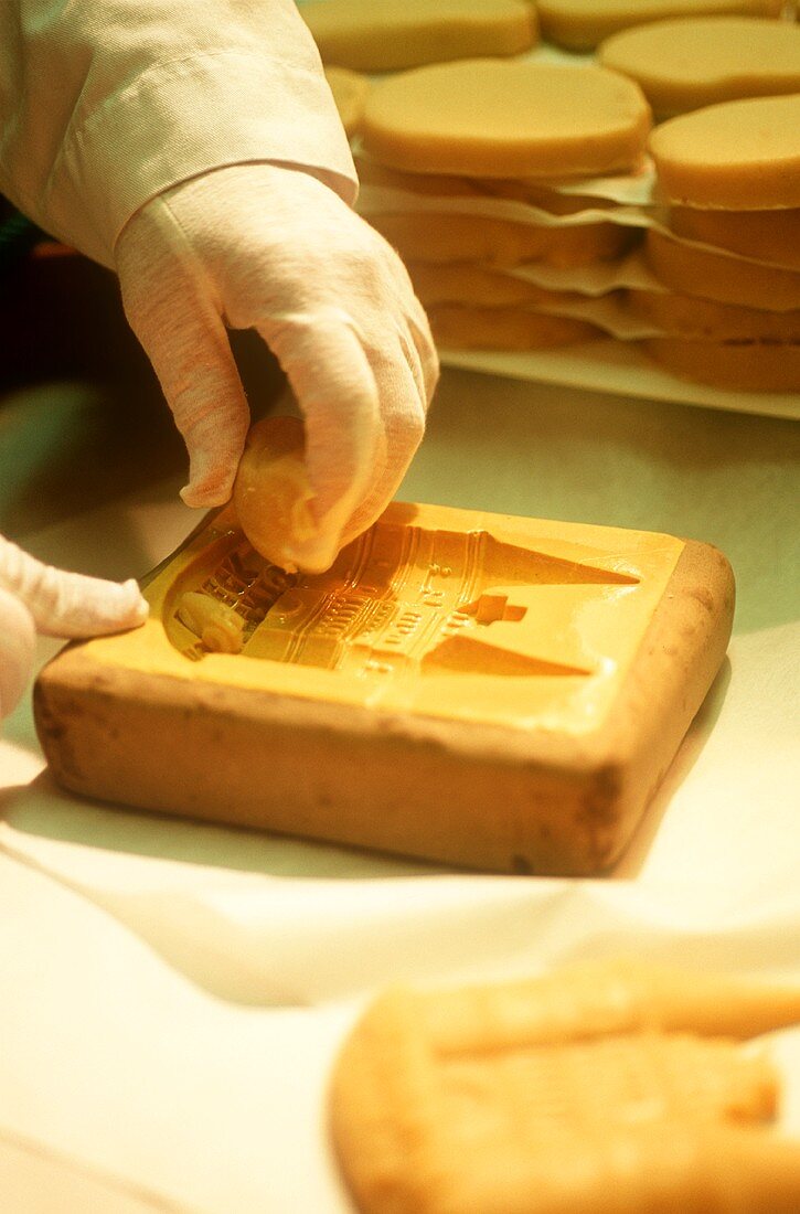 Marzipan production (Niederegger, Lübeck, Germany)