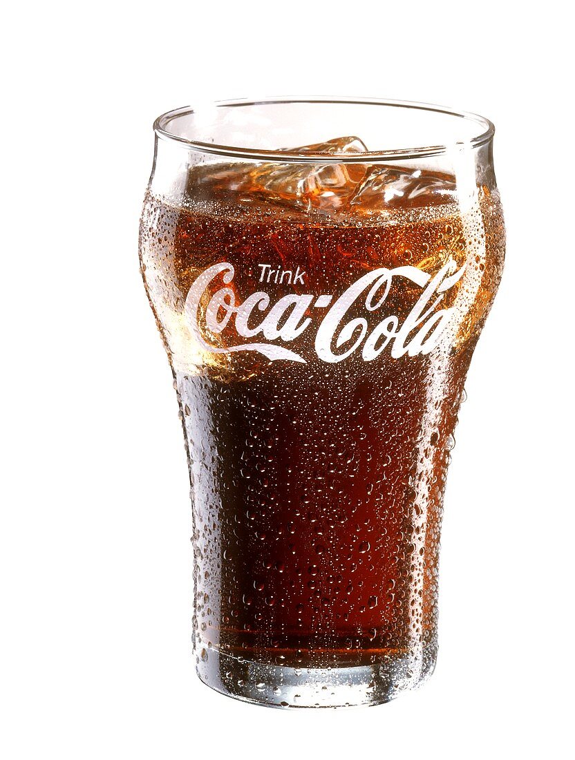 Ein Glas Coca Cola