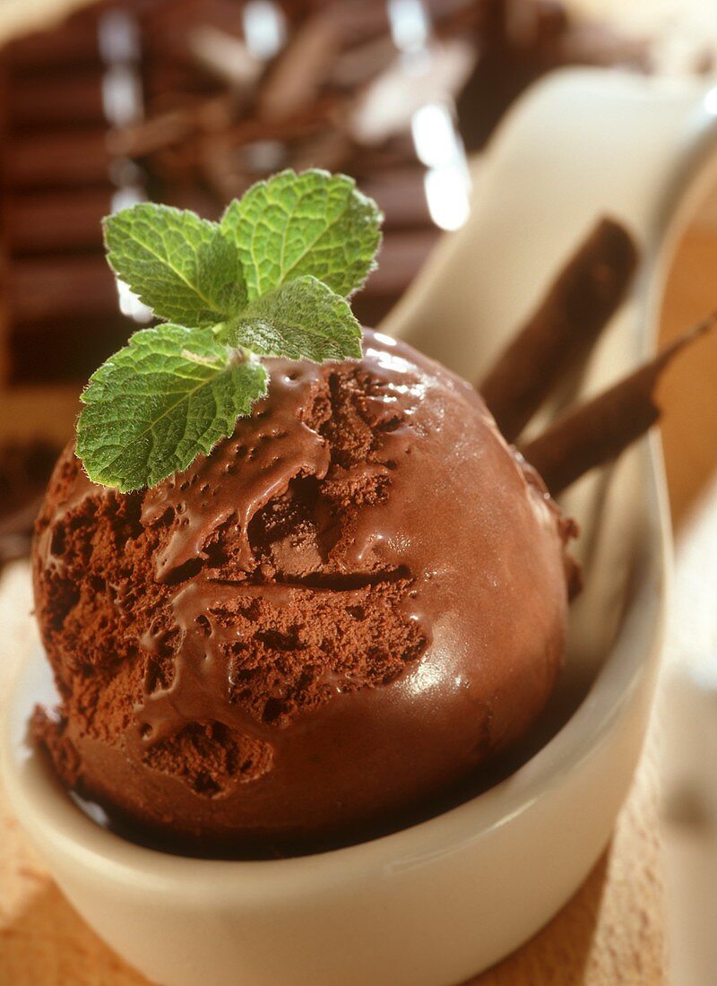 Chocolate ice cream