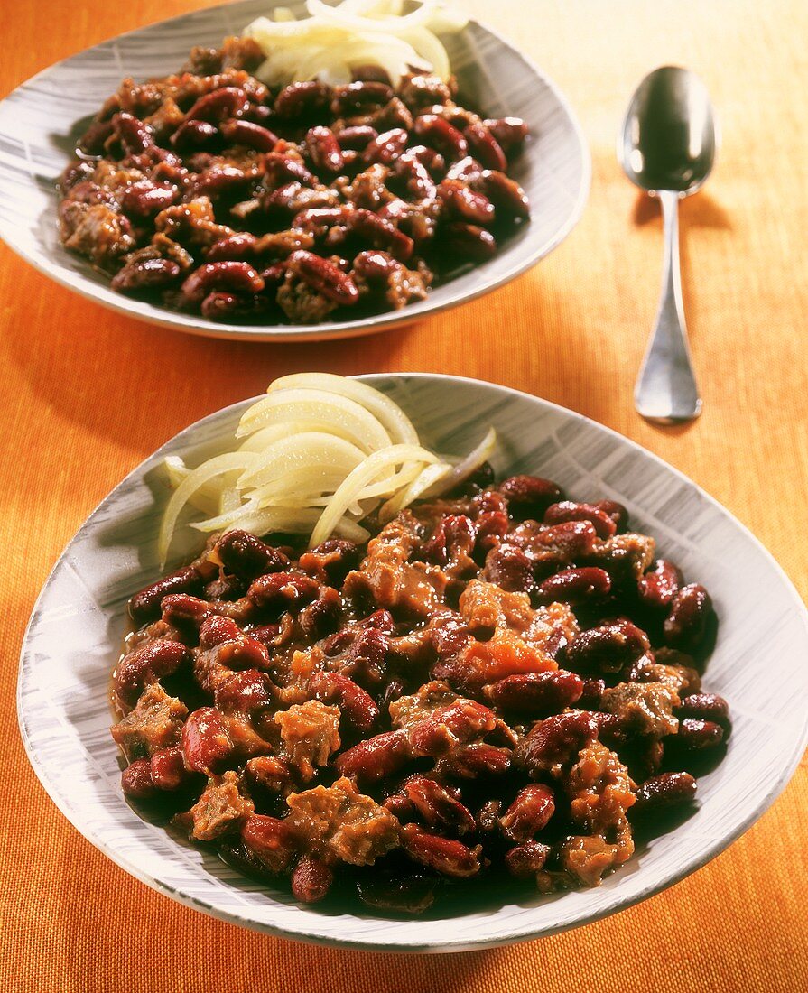 Chili con carne with beef