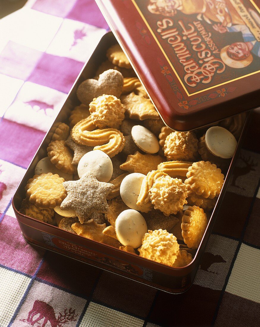 Assorted biscuits from Alsace, France