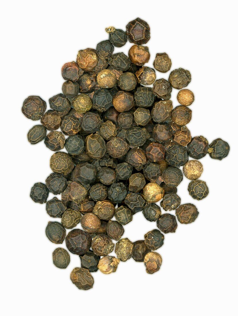 Black peppercorns