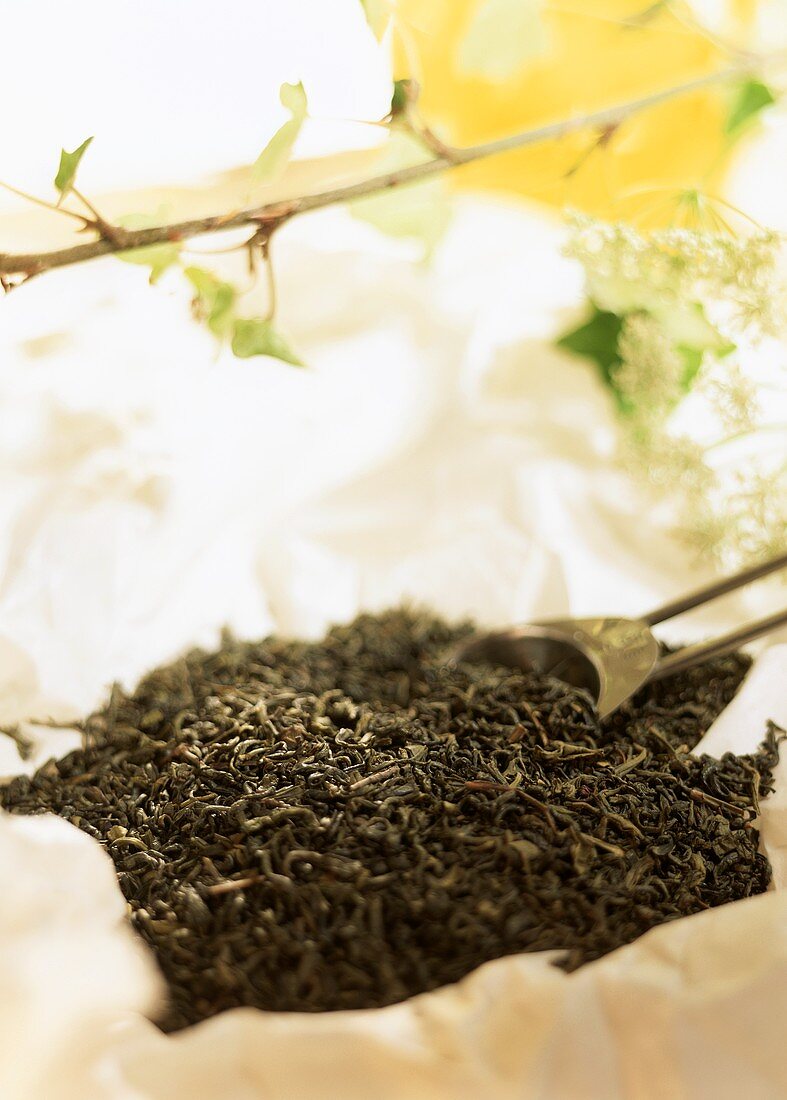 Green tea (dried)