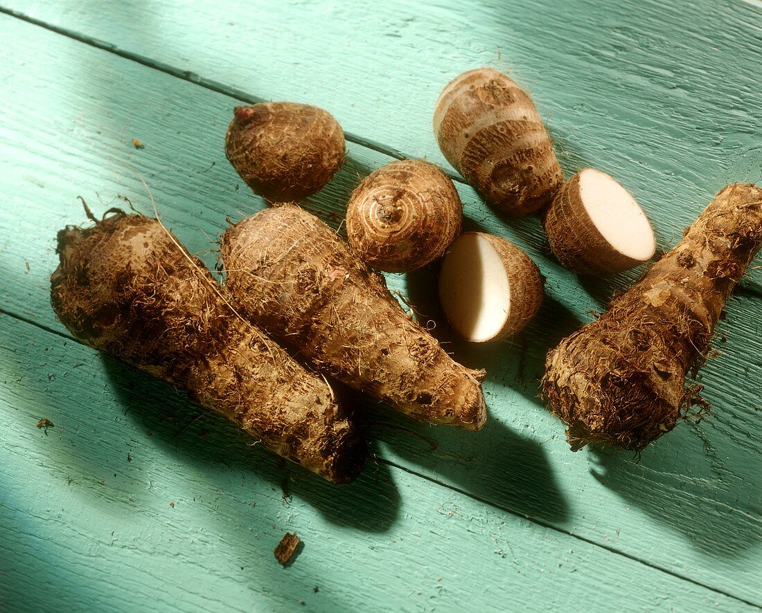 Yam roots