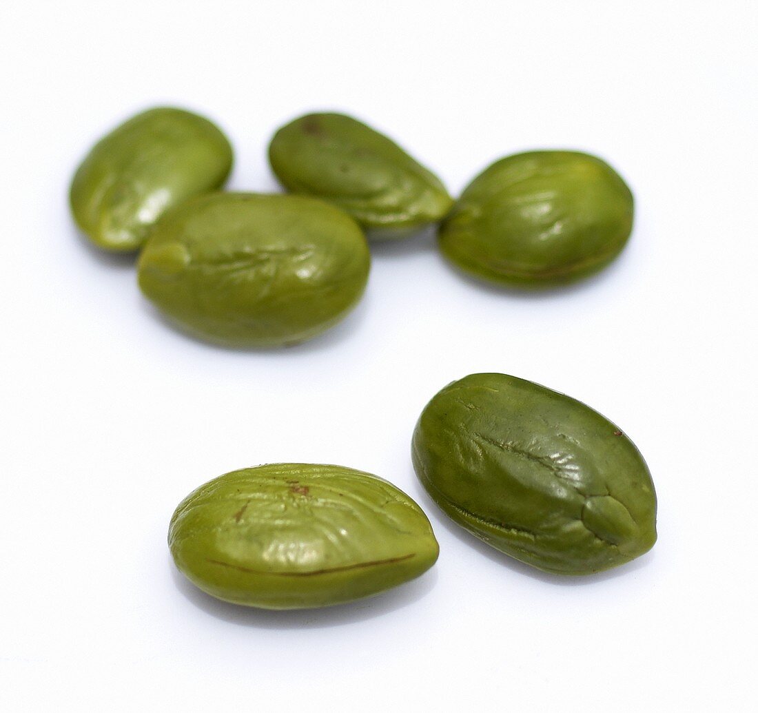 Petaibohnen (Sato Petch Beans), geschält