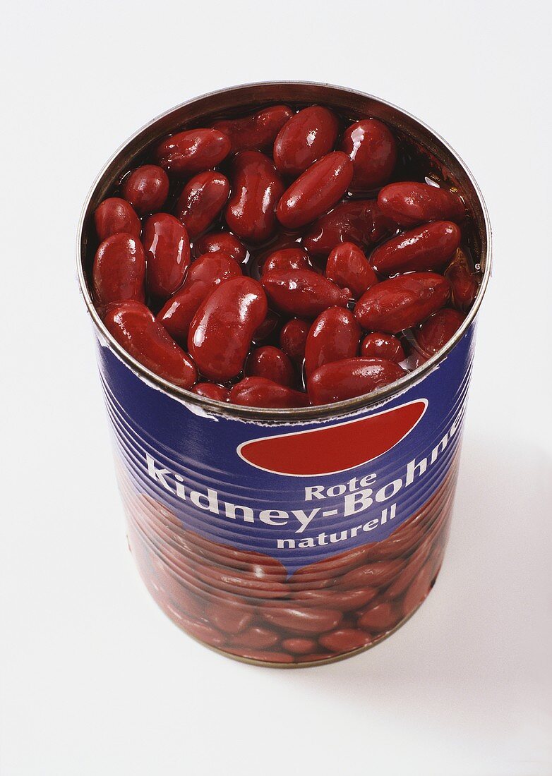 Kidney beans in tin
