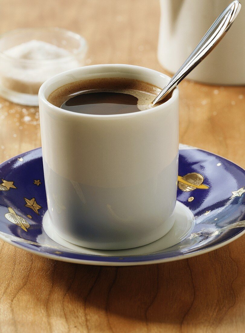 Rumänischer Kaffee mit Vanillezucker