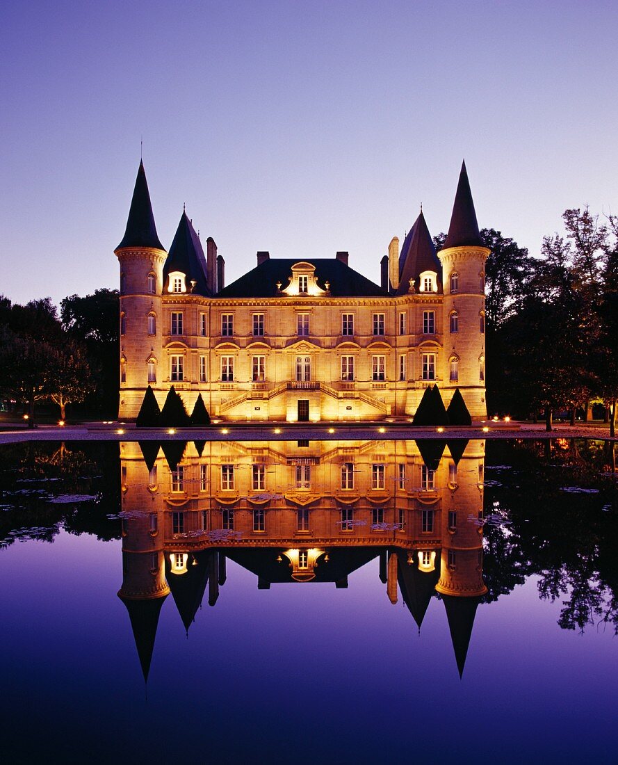 Château Pichon Longueville Baron, Pauillac, Bordeaux, Frankreich