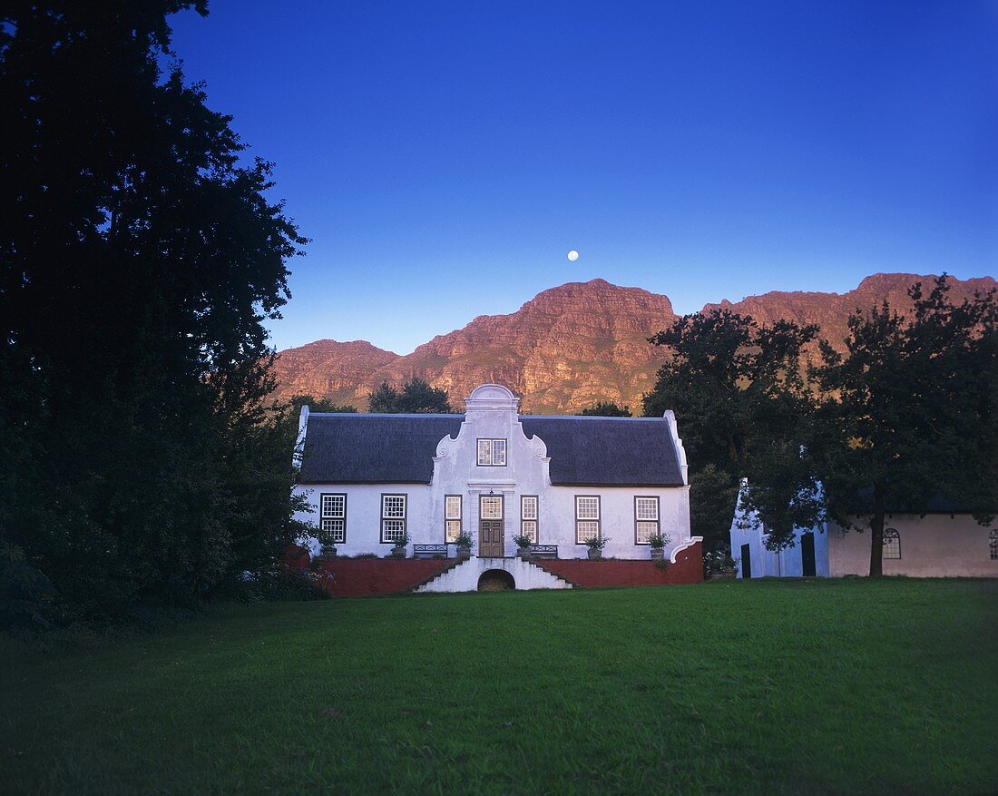 Traditionsreiches Weingut Rustenberg, Stellenbosch, Südafrika