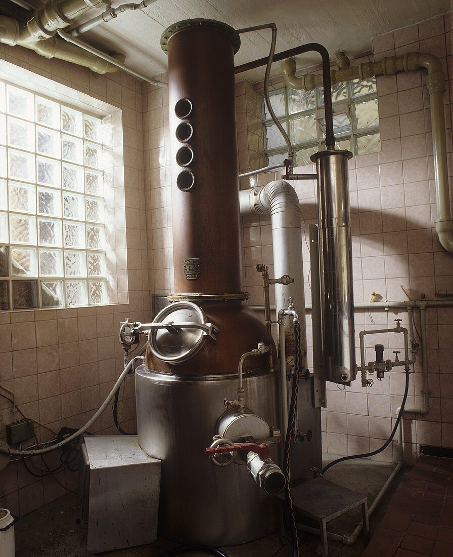 Eine Destillieranlage – Bilder kaufen – 198992 ❘ StockFood