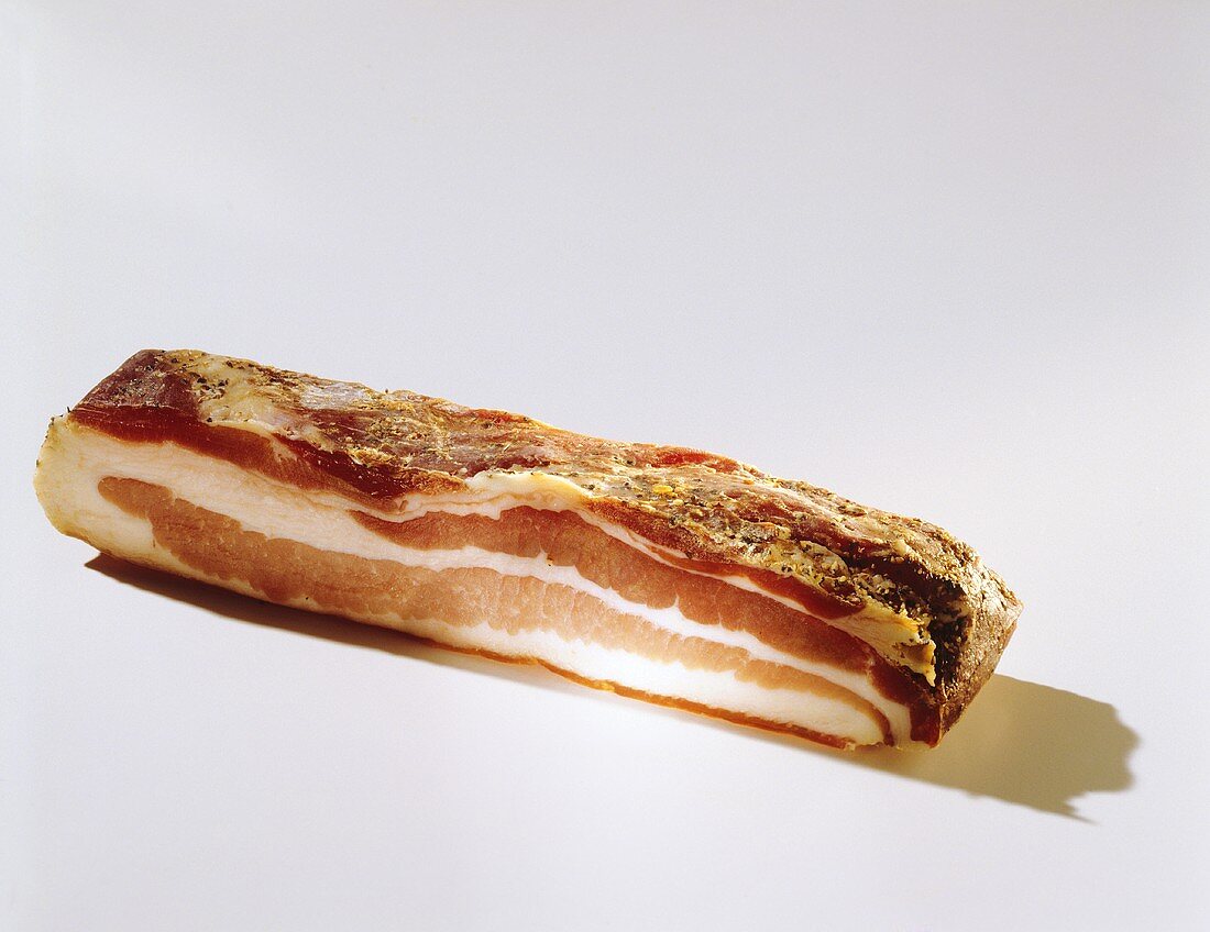 Italian smoked bacon