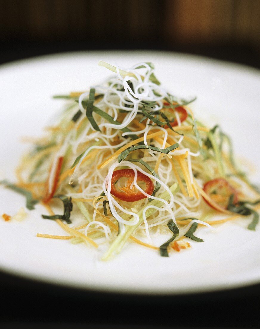 Spicy noodle salad (Vietnam)