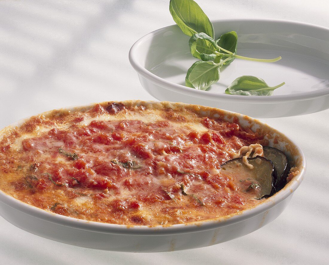 Parmigiana di melanzane alla calabrese (Auberginenauflauf)