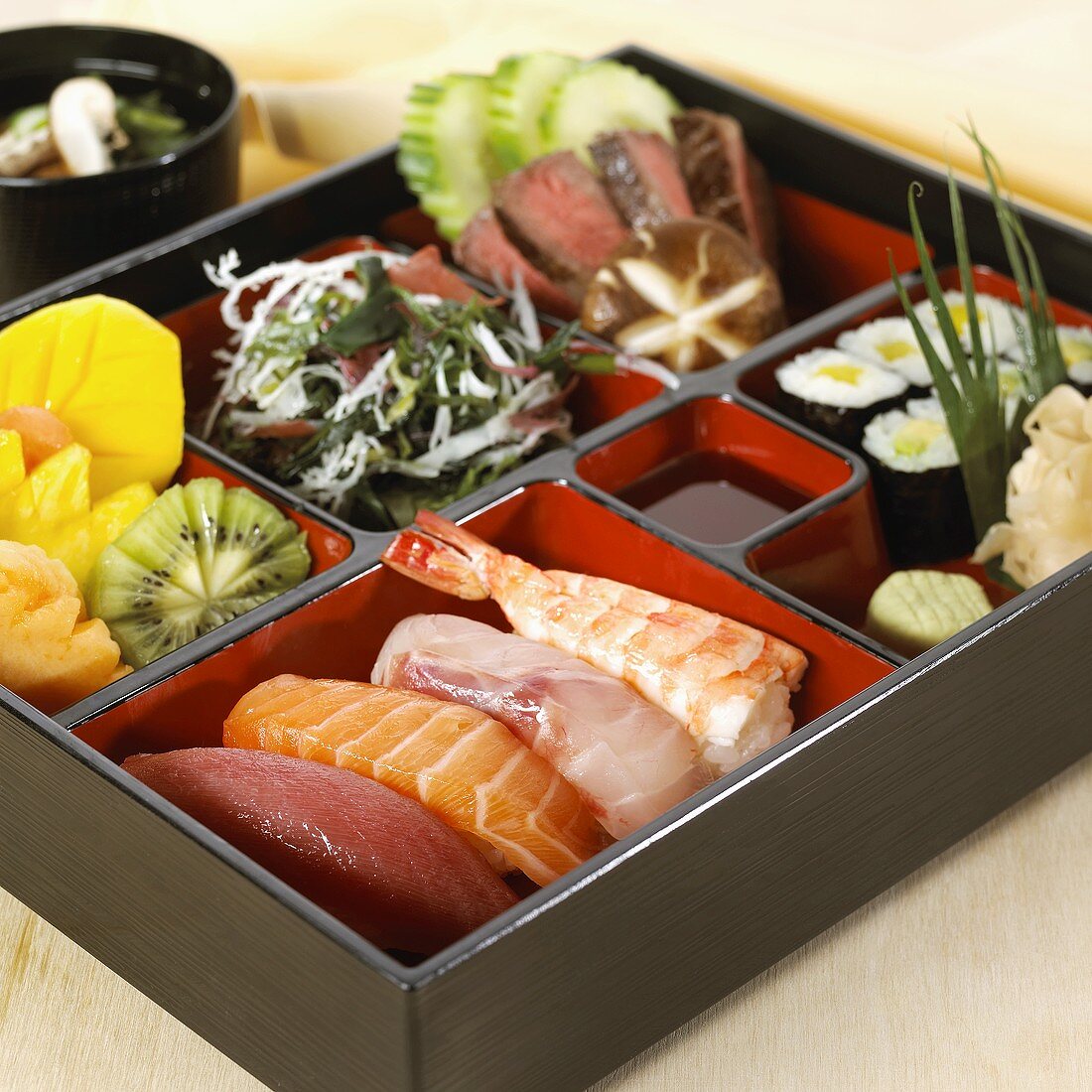 Complete meal in a box (Japan)