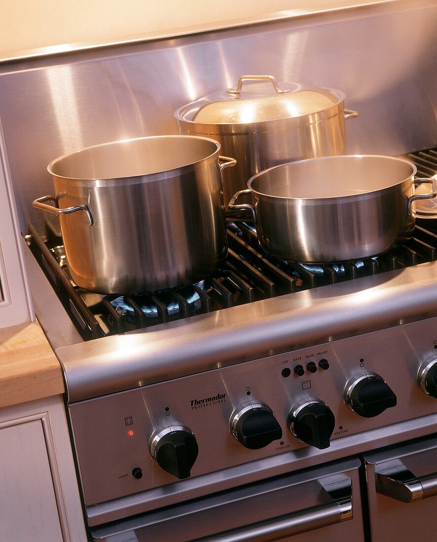 Pots on the Stove