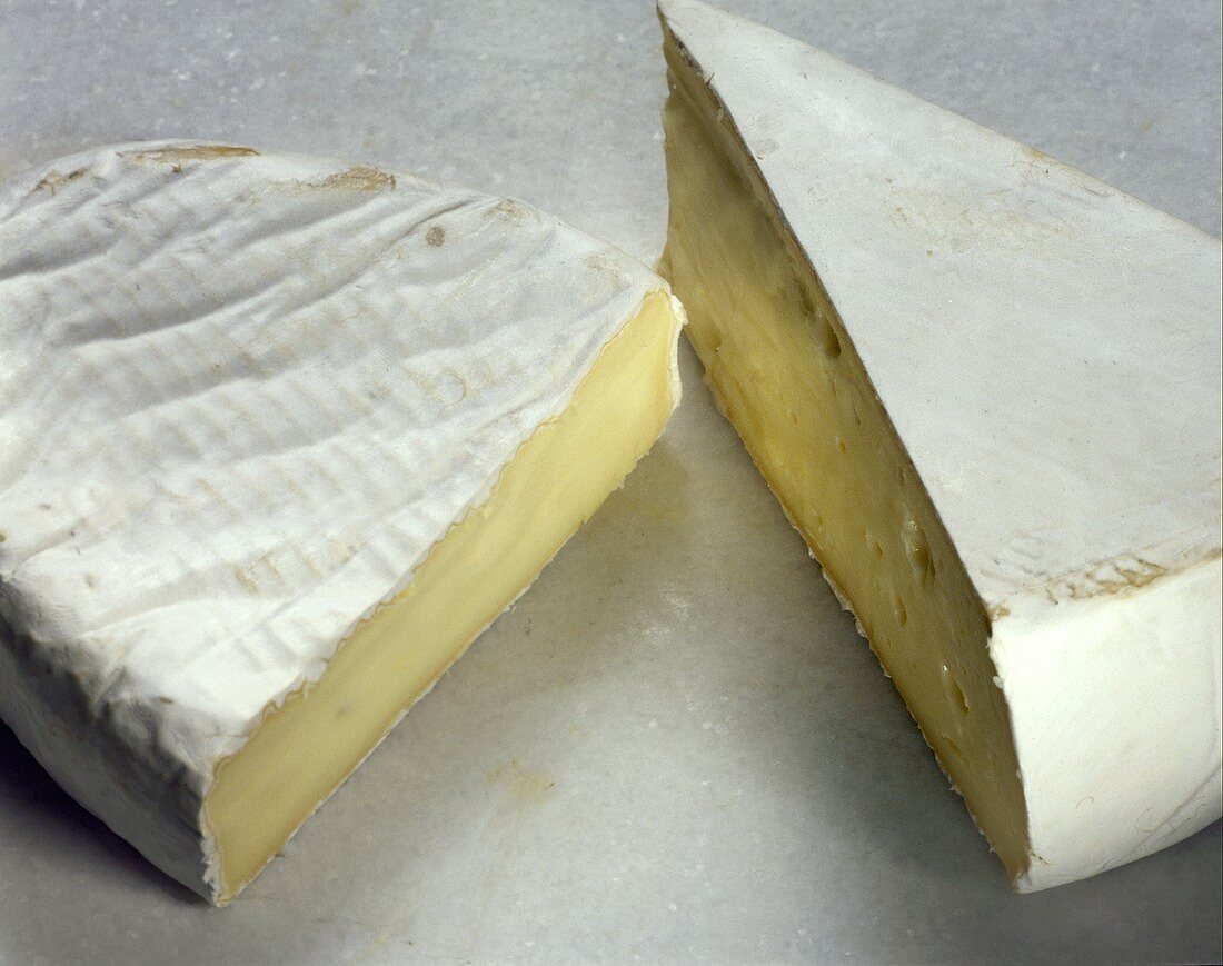 Supreme and Geramont (soft white cheeses from France)