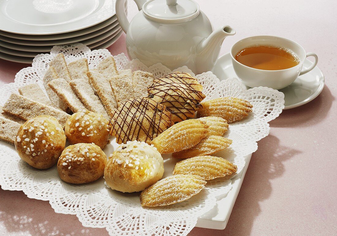 Assorted Pastries For Tea
