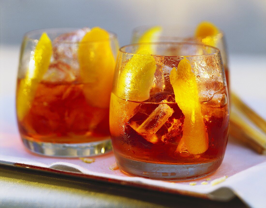 Italienischer Drink: Negroni