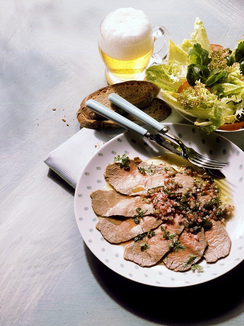 Rindfleisch in Vinaigrette