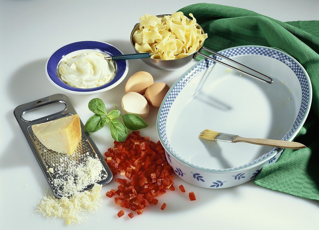 Ingredients for a Pasta Dish