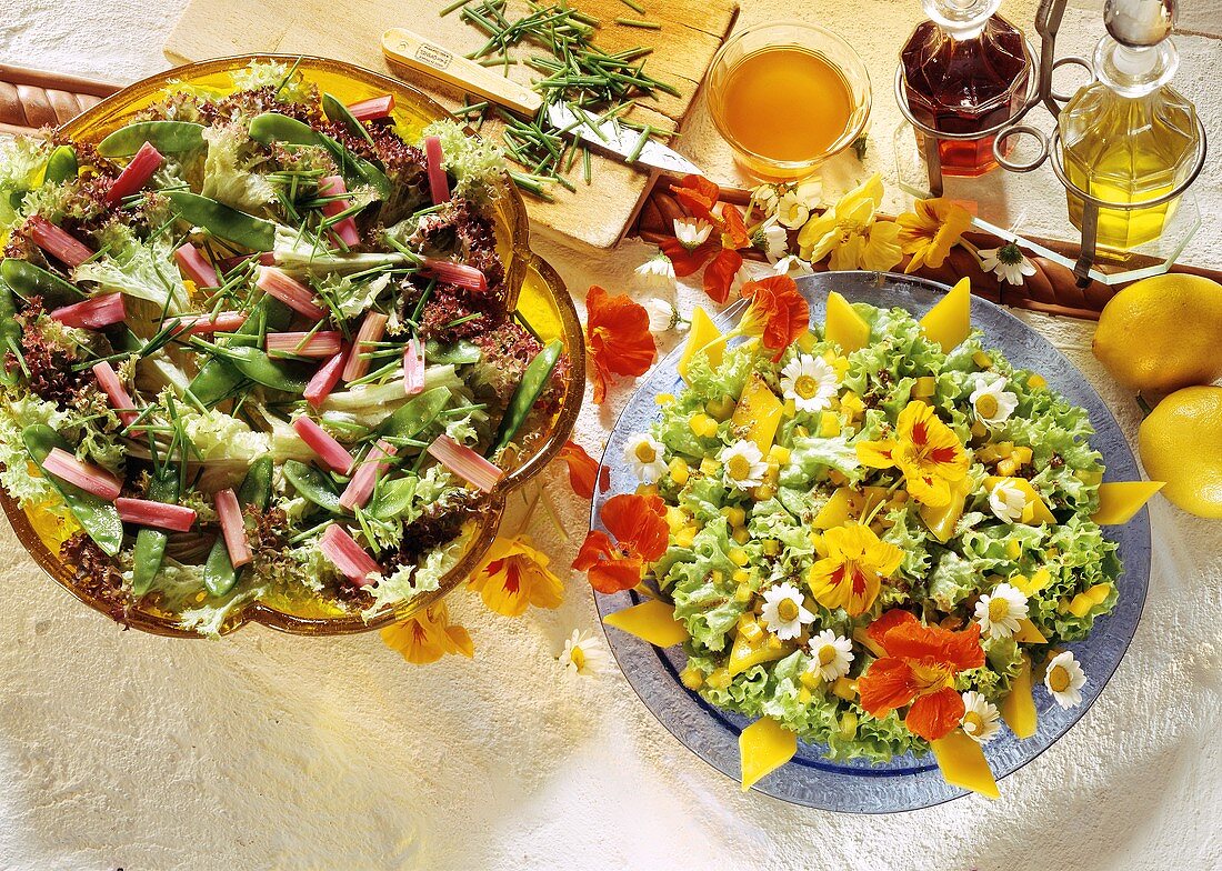 Two Spring Salads