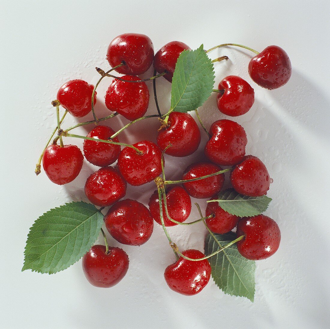 Several Washed Cherries