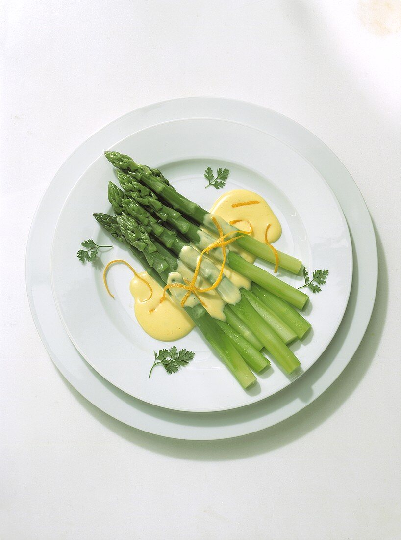 Asparagus with Sauce