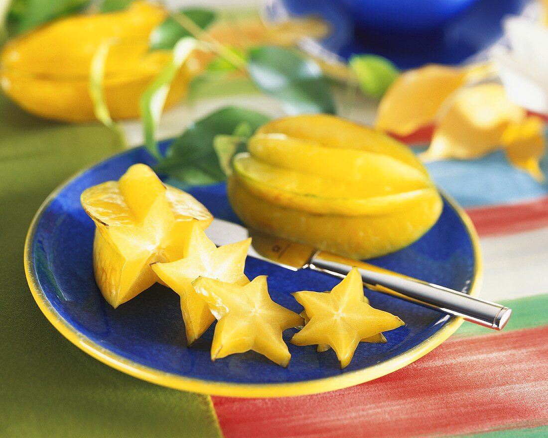 Cut Star Fruit