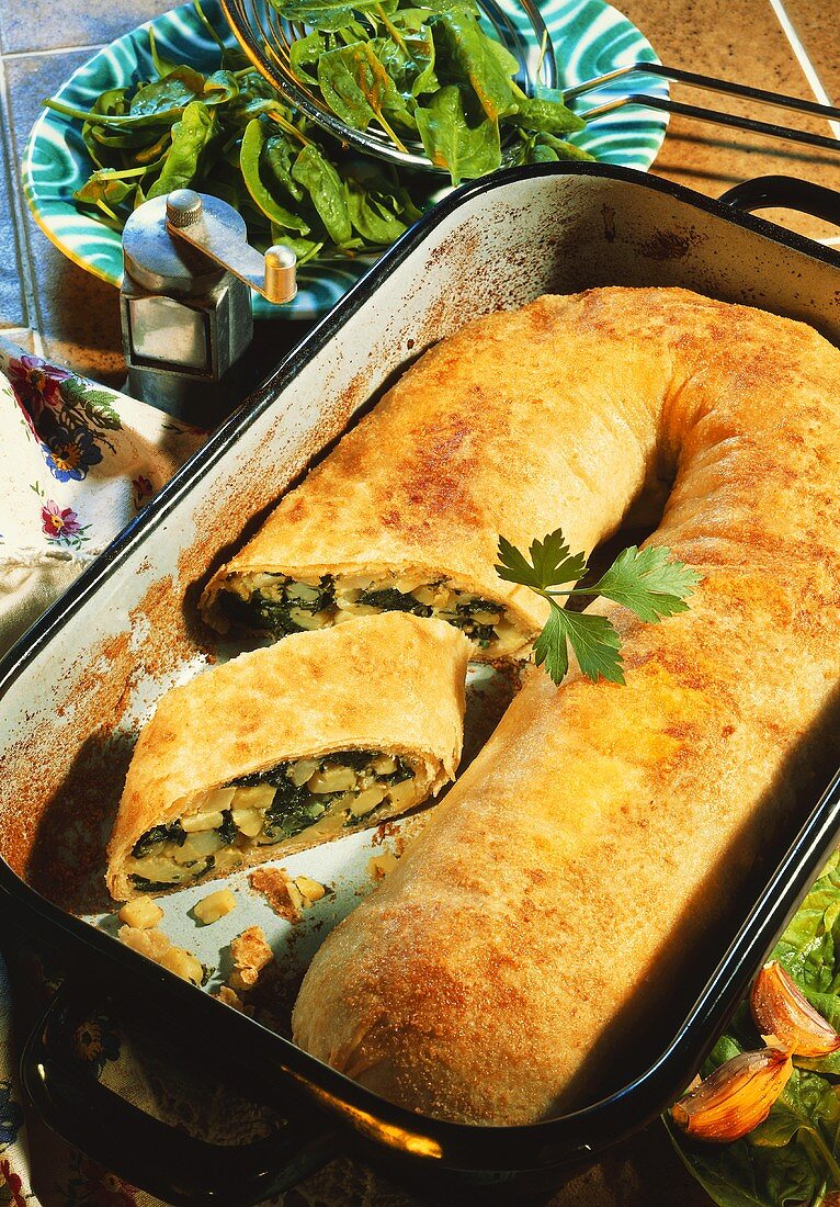 Baked Broccoli Spinach Pies
