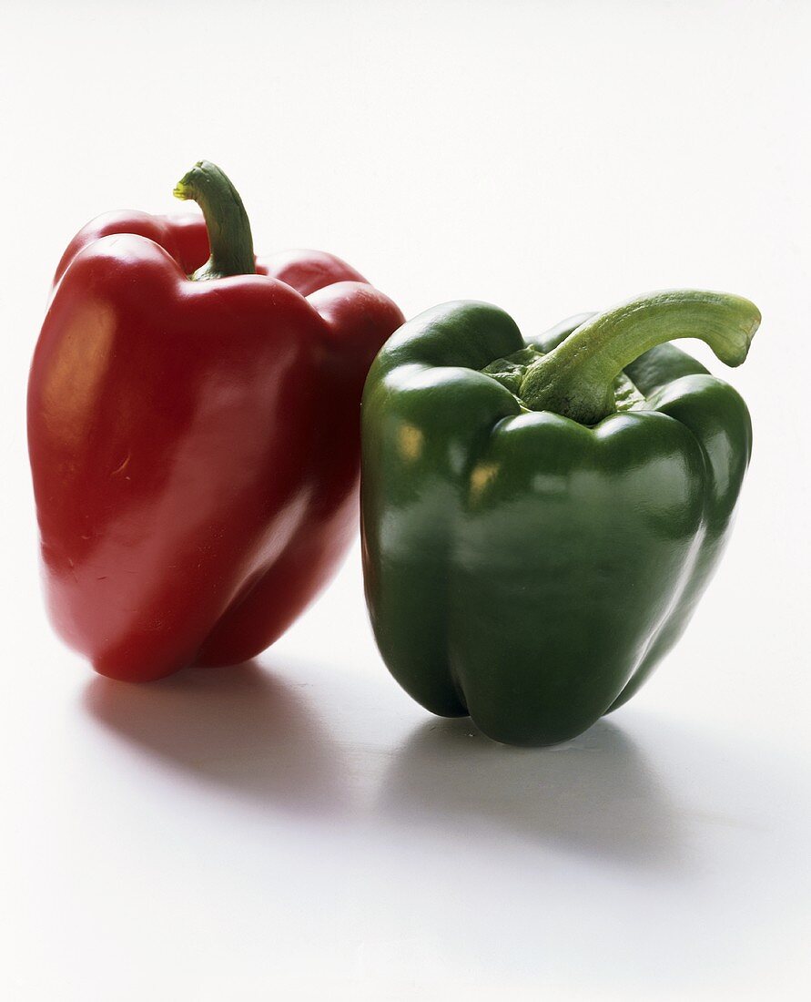 Red and green pepper