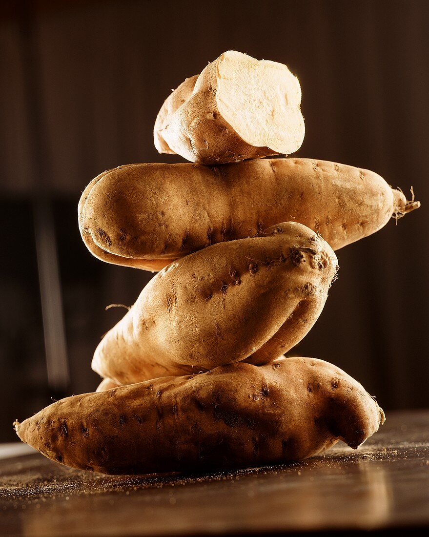 A Tower of Sweet Potatoes