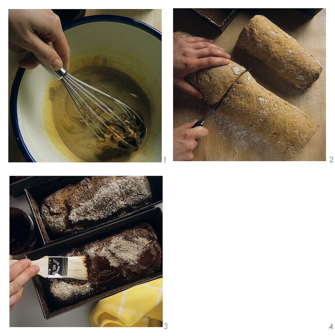 Making Finnish malt bread