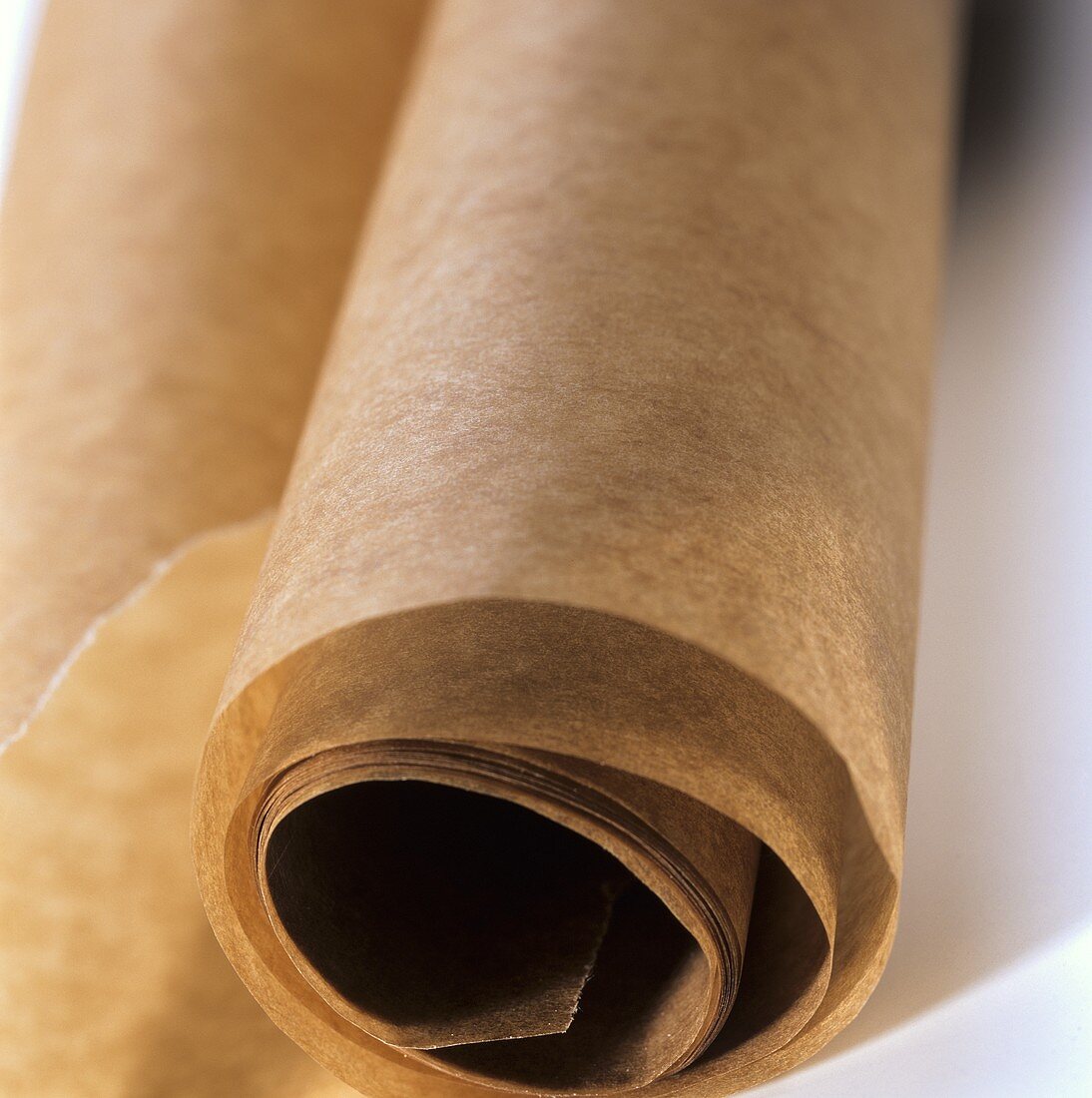 A Roll of Brown Parchment Paper