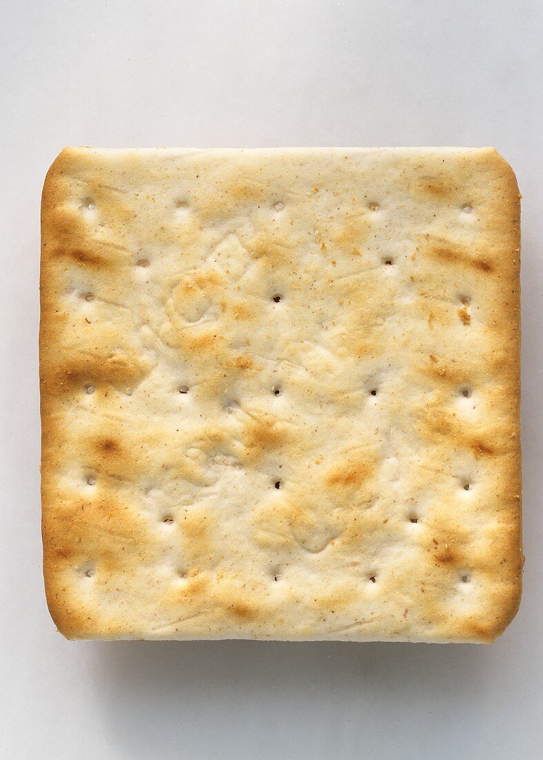A cream cracker