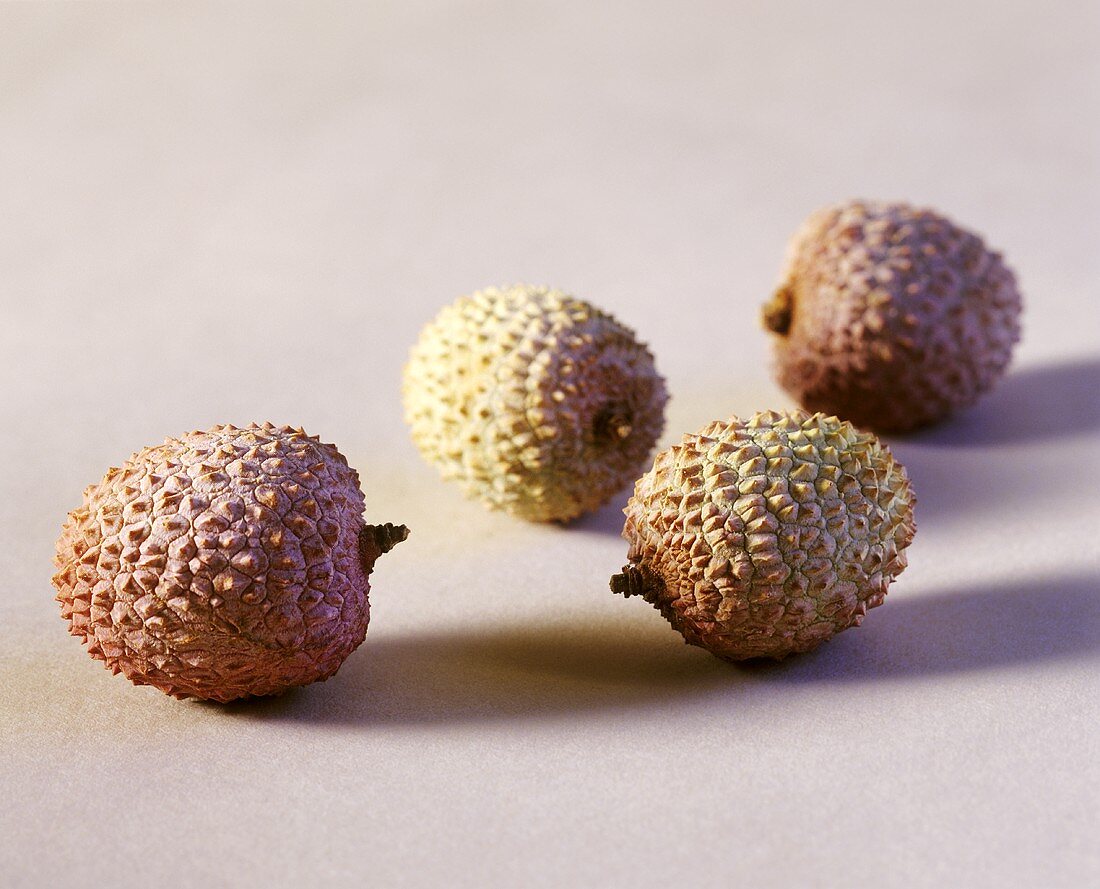 Mehrere Lychees