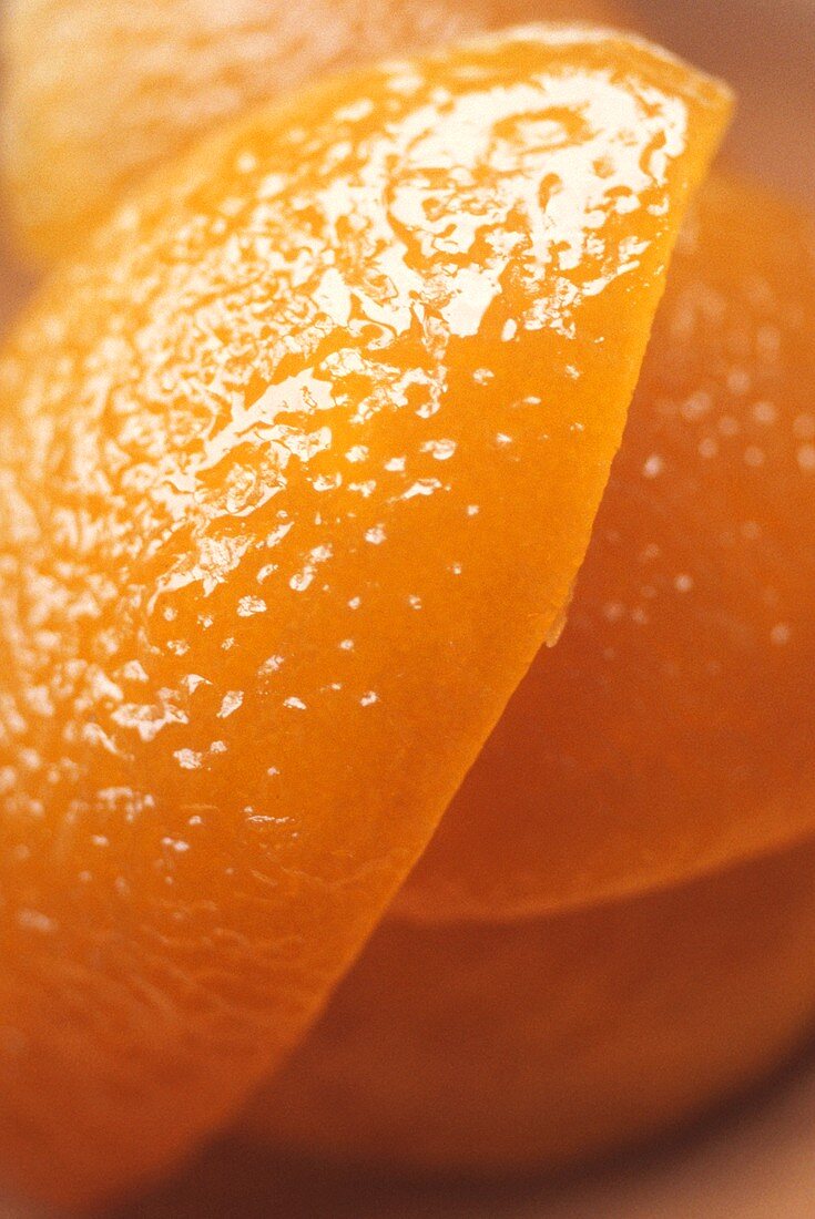 Kandierte Orangenschale