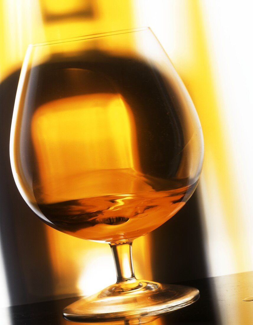 Brandy in a brandy glass